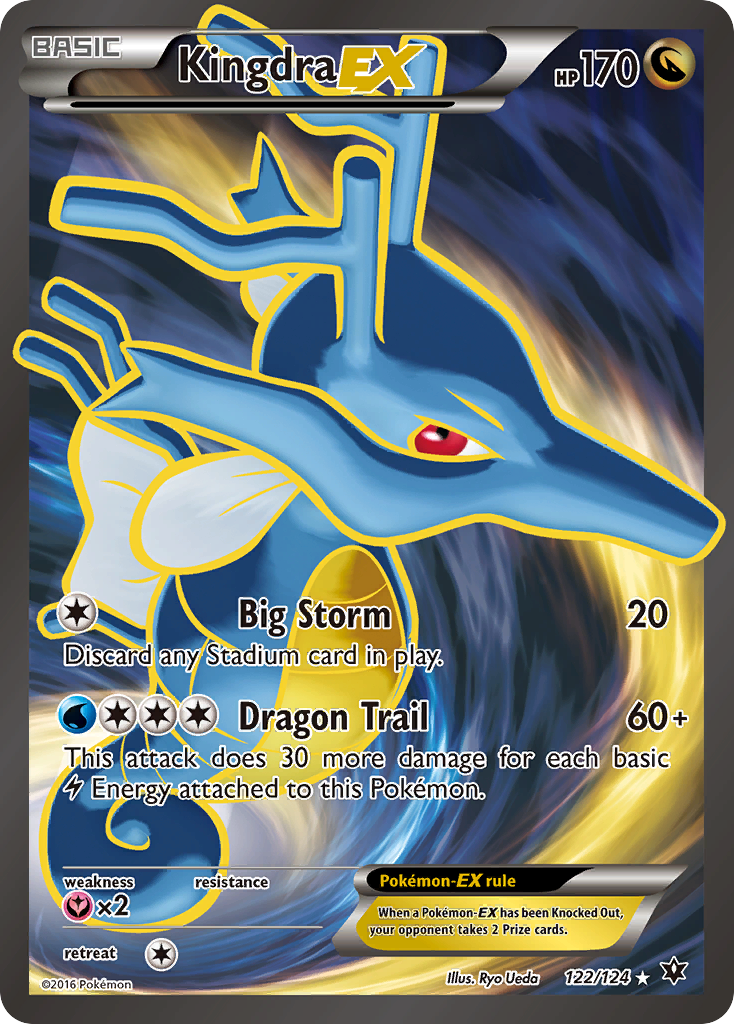 Kingdra EX (122/124) [XY: Fates Collide] - Pokémon - Card Brawlers | Quebec | Canada |