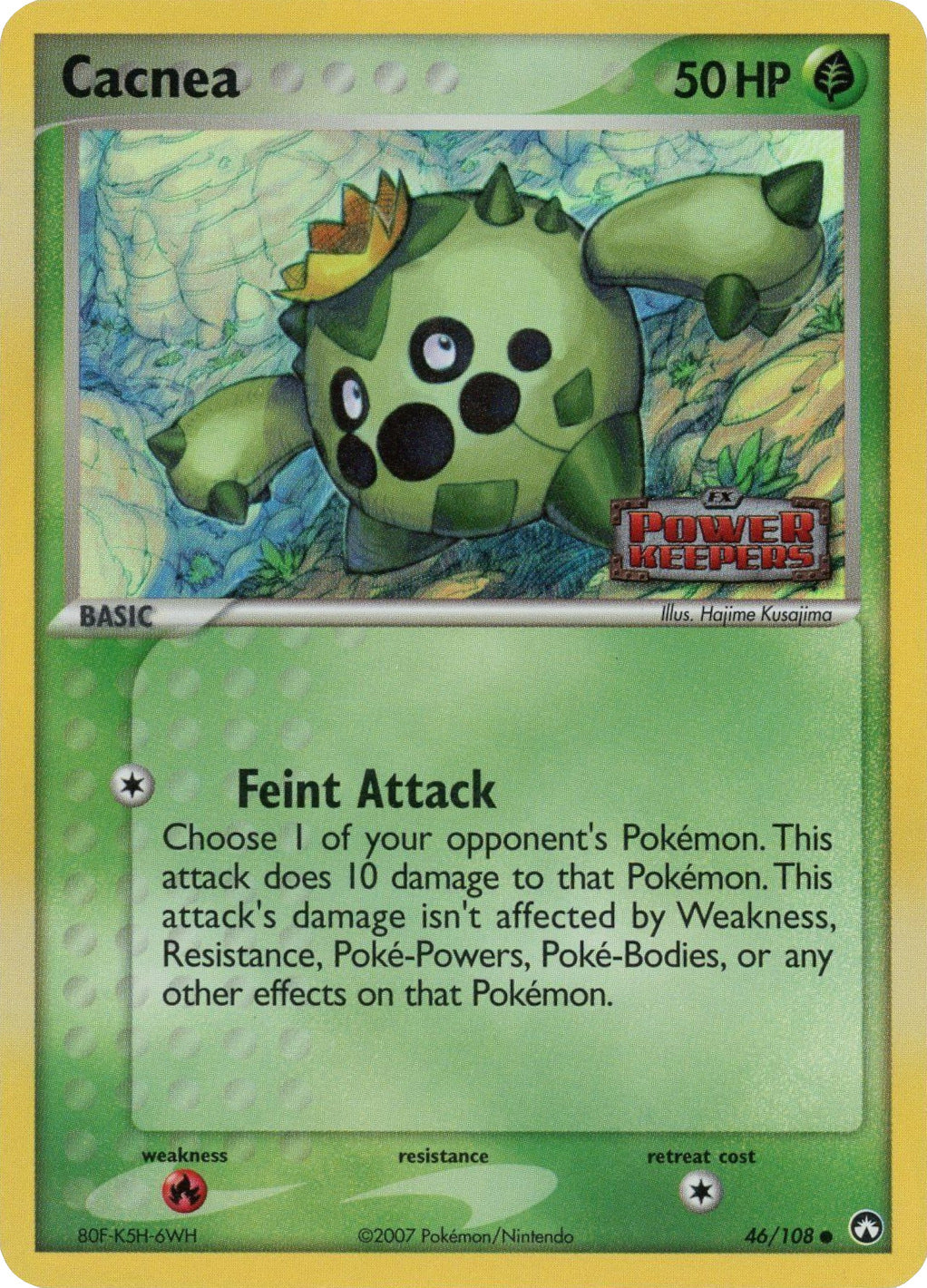 Cacnea (46/108) (Stamped) [EX: Power Keepers] - Pokémon - Card Brawlers | Quebec | Canada |
