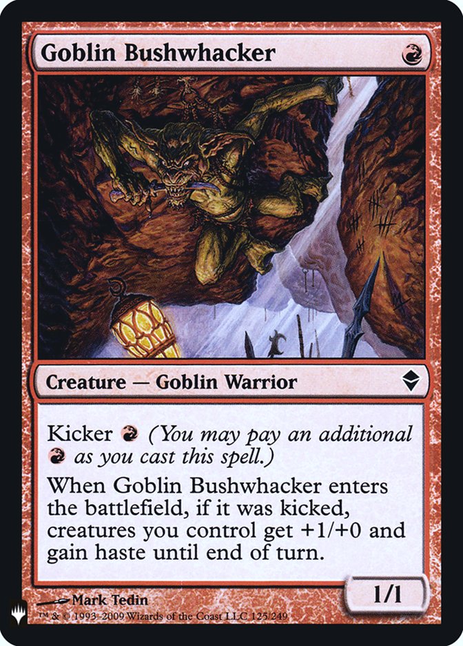 Goblin Bushwhacker [Mystery Booster] - Magic: The Gathering - Card Brawlers | Quebec | Canada |