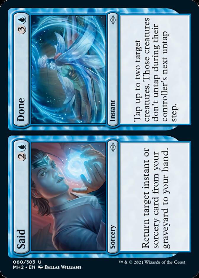 Said // Done [Modern Horizons 2] - Magic: The Gathering - Card Brawlers | Quebec | Canada |