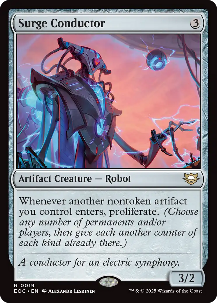 Surge Conductor [Edge of Eternities Commander] - Magic: The Gathering - Card Brawlers | Quebec | Canada |