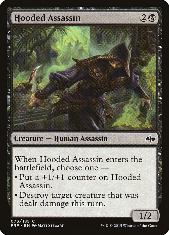 Hooded Assassin [Fate Reforged] - Magic: The Gathering - Card Brawlers | Quebec | Canada |