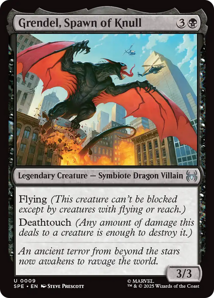Grendel, Spawn of Knull [Marvel's Spider-Man: Eternal-Legal] - Magic: The Gathering - Card Brawlers | Quebec | Canada |