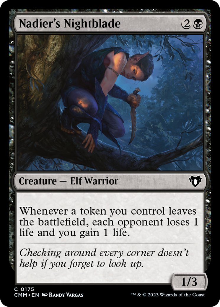 Nadier's Nightblade [Commander Masters] - Magic: The Gathering - Card Brawlers | Quebec | Canada |