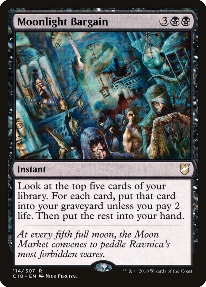 Moonlight Bargain [Commander 2018] - Magic: The Gathering - Card Brawlers | Quebec | Canada |