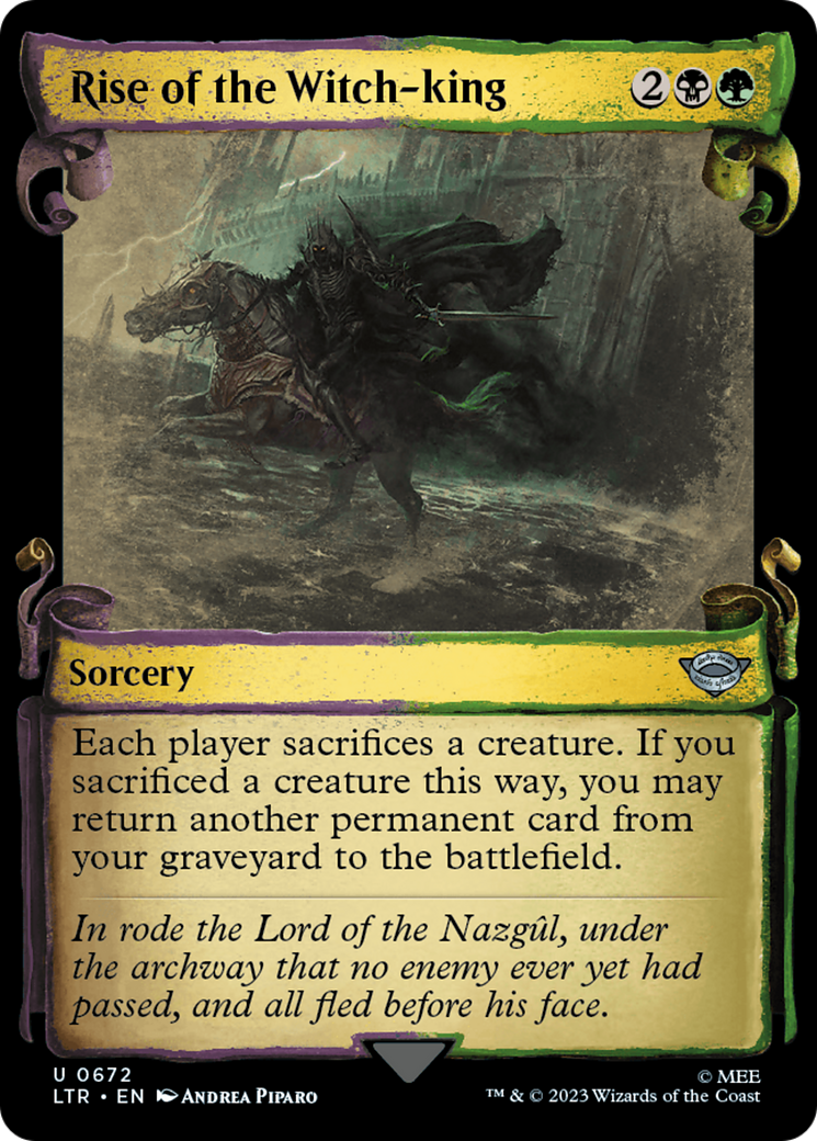 Rise of the Witch-king [The Lord of the Rings: Tales of Middle-Earth Showcase Scrolls] - Magic: The Gathering - Card Brawlers | Quebec | Canada |