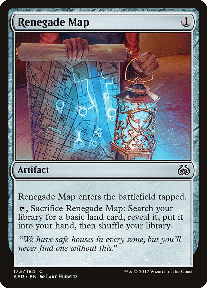 Renegade Map [Aether Revolt] - Magic: The Gathering - Card Brawlers | Quebec | Canada |