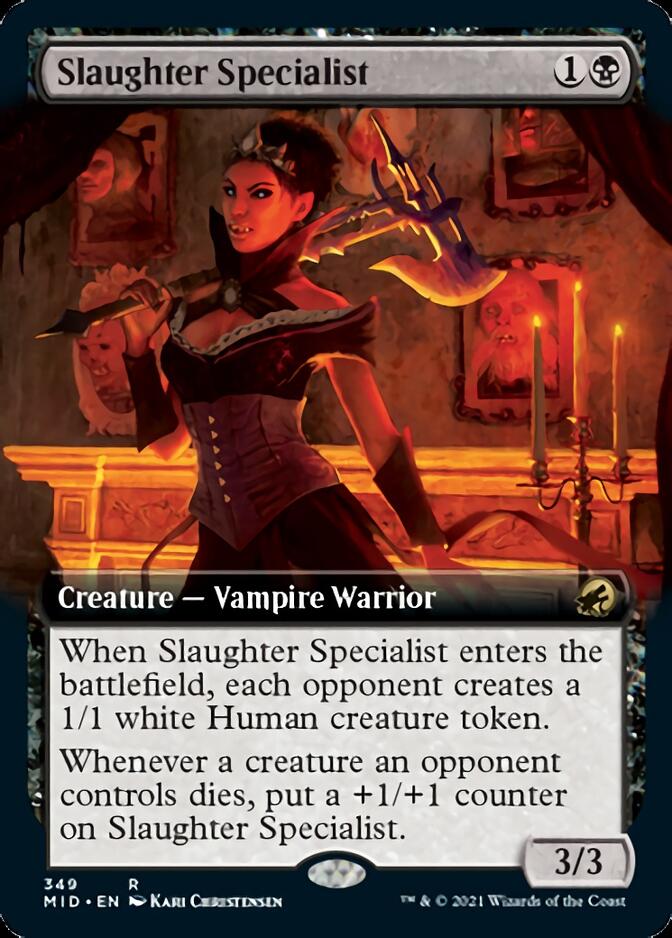 Slaughter Specialist (Extended Art) [Innistrad: Midnight Hunt] - Magic: The Gathering - Card Brawlers | Quebec | Canada |