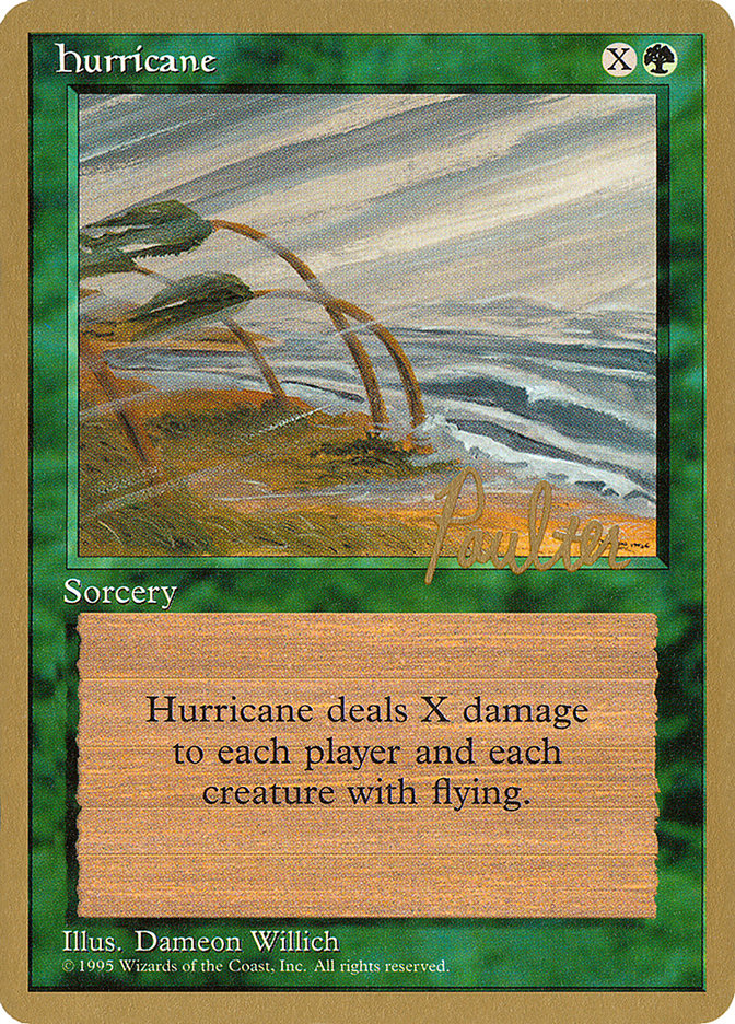 Hurricane (Preston Poulter) [Pro Tour Collector Set] - Magic: The Gathering - Card Brawlers | Quebec | Canada |