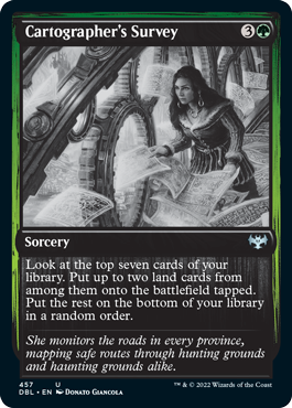 Cartographer's Survey [Innistrad: Double Feature] - Magic: The Gathering - Card Brawlers | Quebec | Canada |