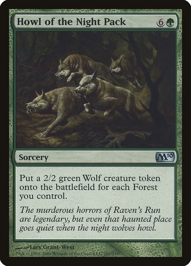 Howl of the Night Pack [Magic 2010] - Magic: The Gathering - Card Brawlers | Quebec | Canada |