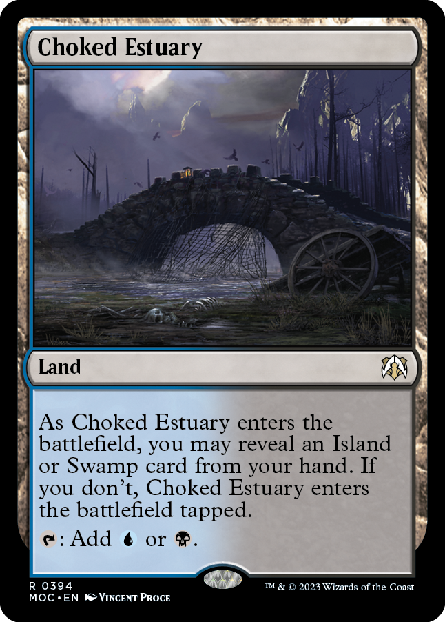 Choked Estuary [March of the Machine Commander] - Magic: The Gathering - Card Brawlers | Quebec | Canada |