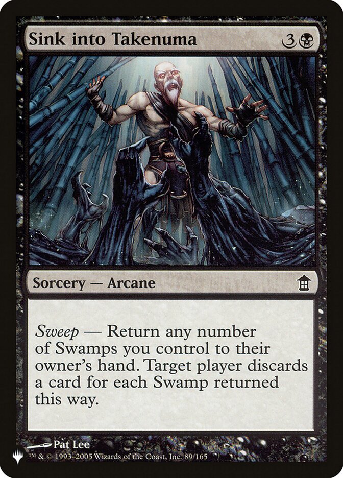 Sink into Takenuma [The List] - Magic: The Gathering - Card Brawlers | Quebec | Canada |