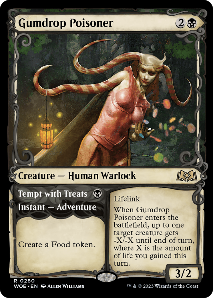 Gumdrop Poisoner // Tempt with Treats (Showcase) [Wilds of Eldraine] - Magic: The Gathering - Card Brawlers | Quebec | Canada |