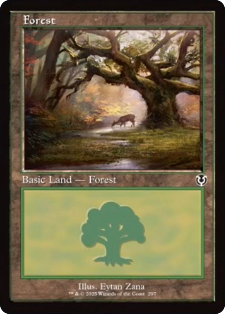 Forest (297) (Retro Frame) [Innistrad Remastered] - Magic: The Gathering - Card Brawlers | Quebec | Canada |