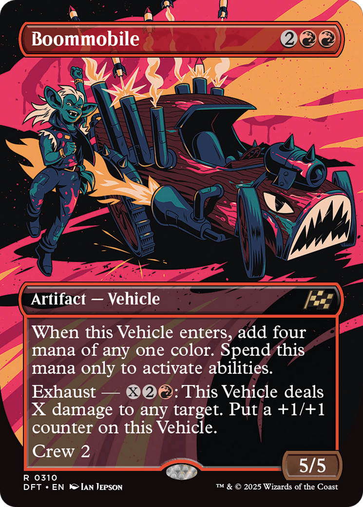 Boommobile (Borderless) [Aetherdrift] - Magic: The Gathering - Card Brawlers | Quebec | Canada |