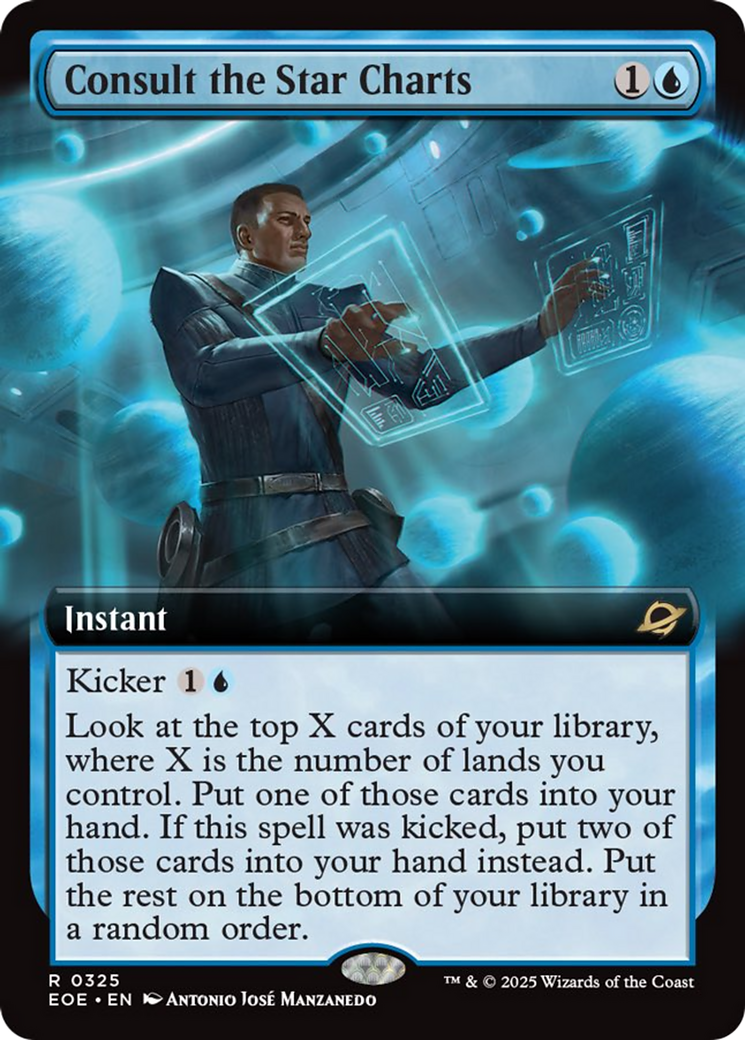 Consult the Star Charts (Extended Art) [Edge of Eternities] - Magic: The Gathering - Card Brawlers | Quebec | Canada |