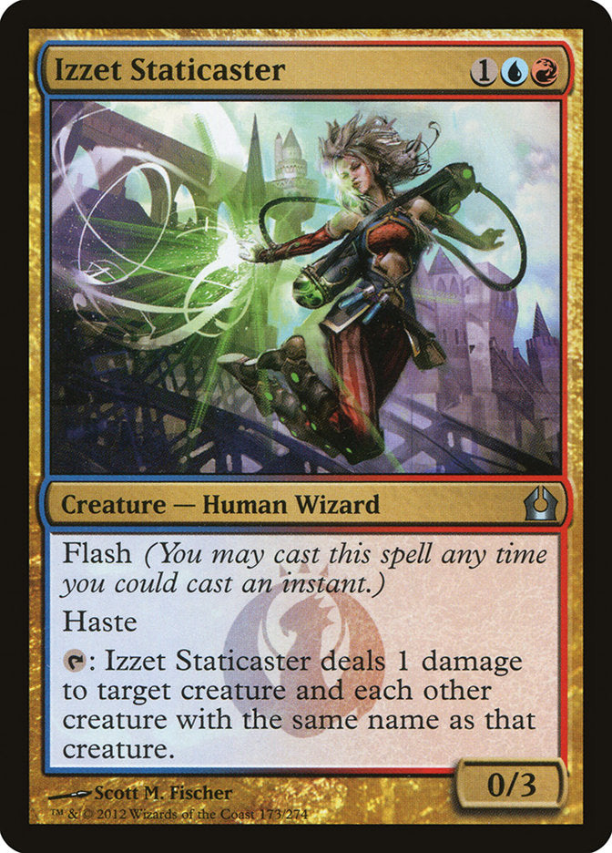 Izzet Staticaster [Return to Ravnica] - Magic: The Gathering - Card Brawlers | Quebec | Canada |