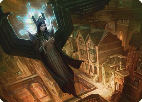 Angelic Sleuth Art Card [Streets of New Capenna Art Series] - Magic: The Gathering - Card Brawlers | Quebec | Canada |