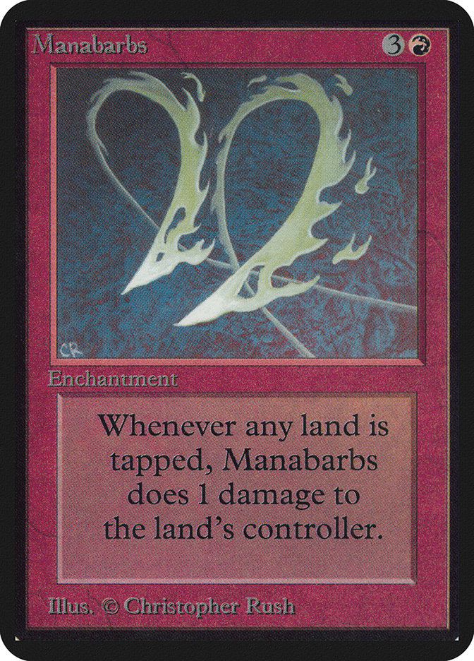 Manabarbs [Alpha Edition] - Magic: The Gathering - Card Brawlers | Quebec | Canada |