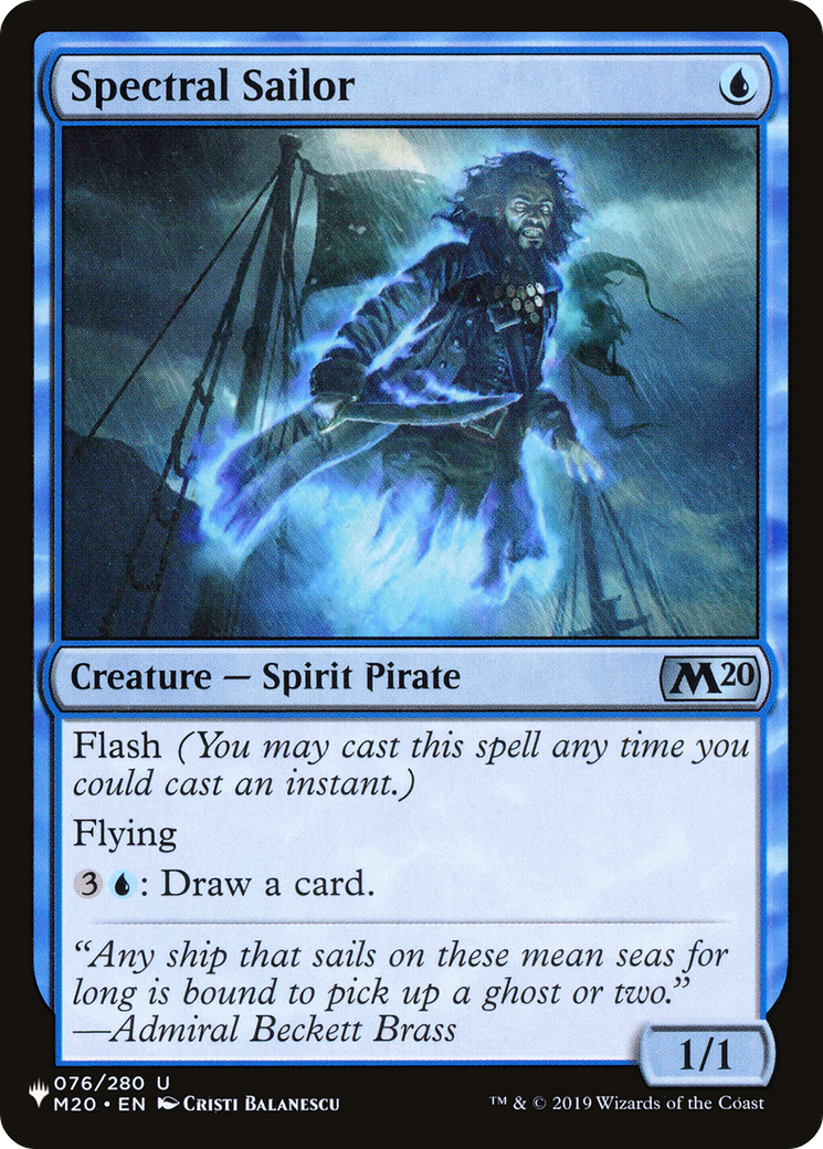 Spectral Sailor [The List] - Magic: The Gathering - Card Brawlers | Quebec | Canada |