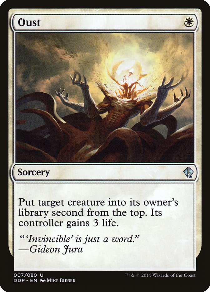 Oust [Duel Decks: Zendikar vs. Eldrazi] - Magic: The Gathering - Card Brawlers | Quebec | Canada |