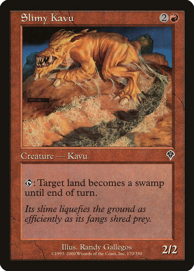 Slimy Kavu [Invasion] - Magic: The Gathering - Card Brawlers | Quebec | Canada |