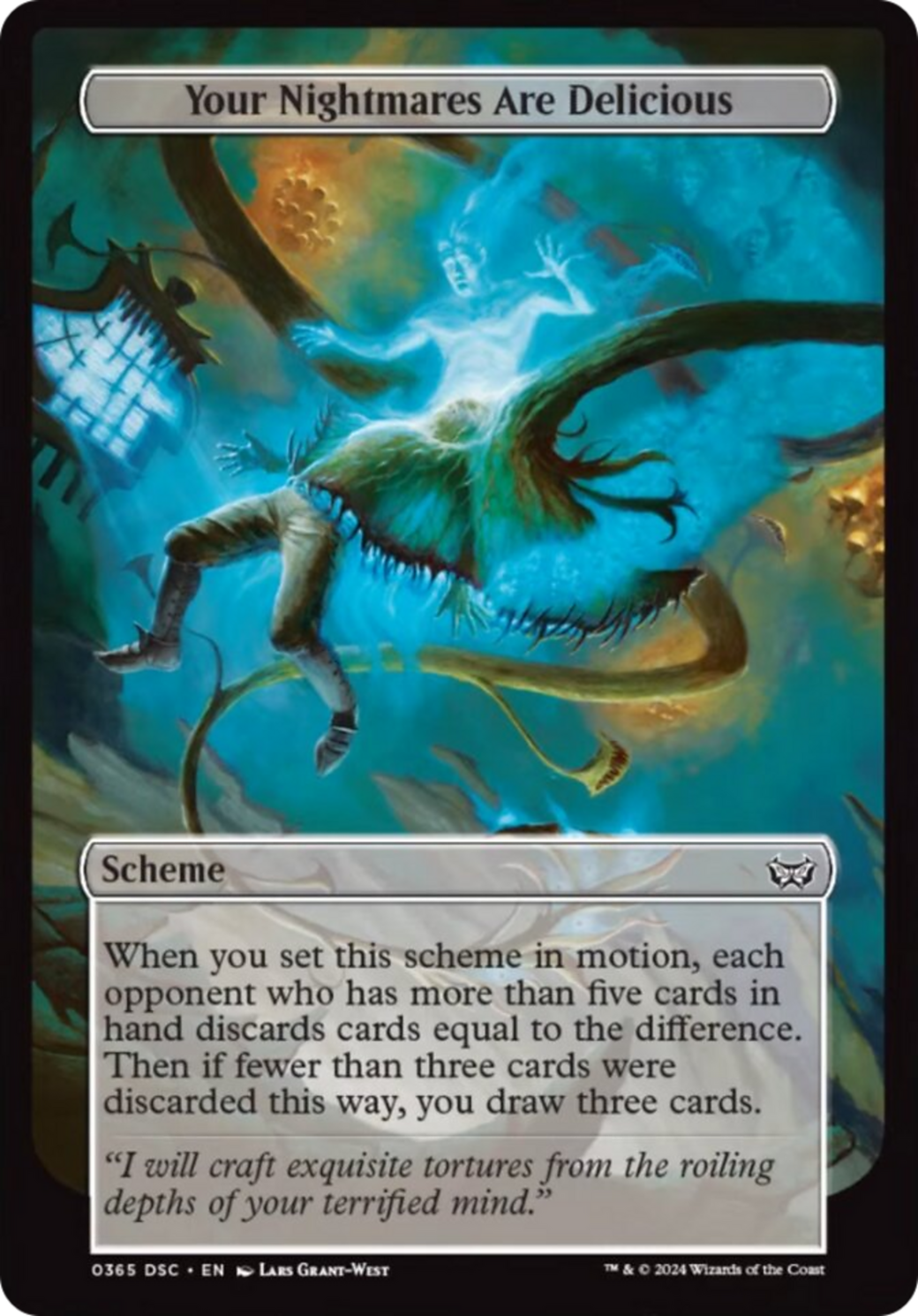 Your Nightmares are Delicious (Full Art) [Duskmourn: Archenemy] - Magic: The Gathering - Card Brawlers | Quebec | Canada |