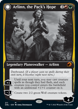 Arlinn, the Pack's Hope // Arlinn, the Moon's Fury [Innistrad: Double Feature] - Magic: The Gathering - Card Brawlers | Quebec | Canada |