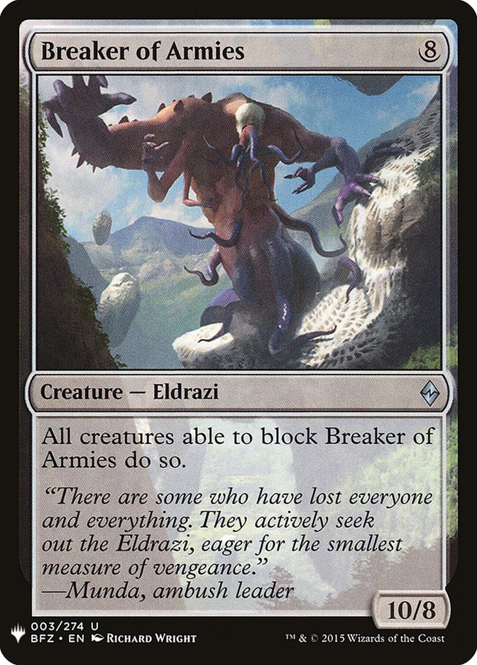 Breaker of Armies [Mystery Booster] - Magic: The Gathering - Card Brawlers | Quebec | Canada |