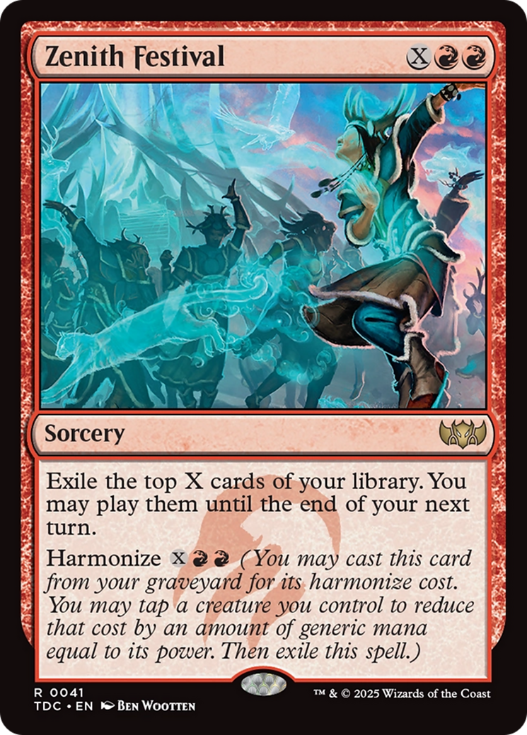 Zenith Festival [Tarkir: Dragonstorm Commander] - Magic: The Gathering - Card Brawlers | Quebec | Canada |