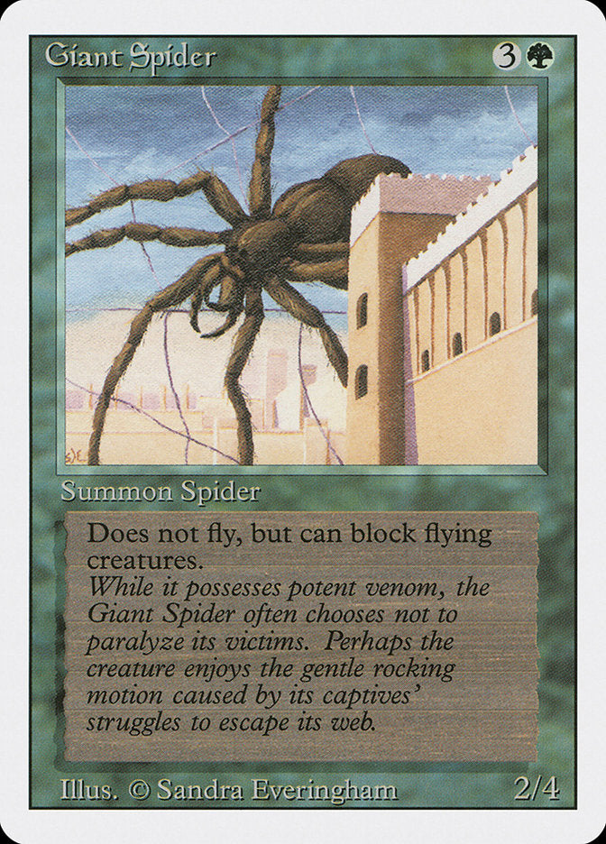 Giant Spider [Revised Edition] - Magic: The Gathering - Card Brawlers | Quebec | Canada |