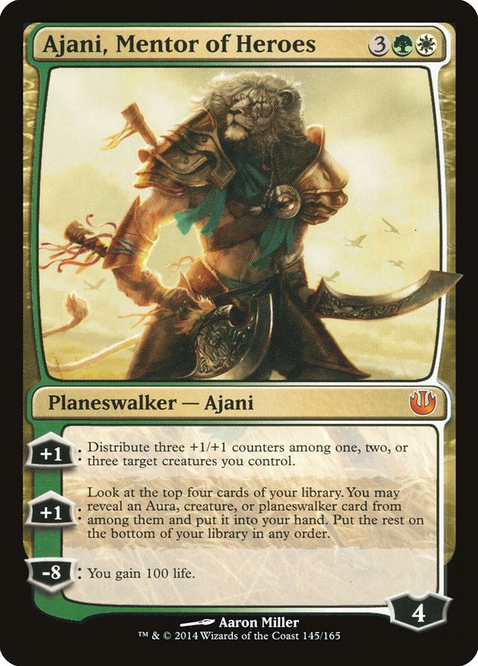 Ajani, Mentor of Heroes [Journey into Nyx] - Magic: The Gathering - Card Brawlers | Quebec | Canada |