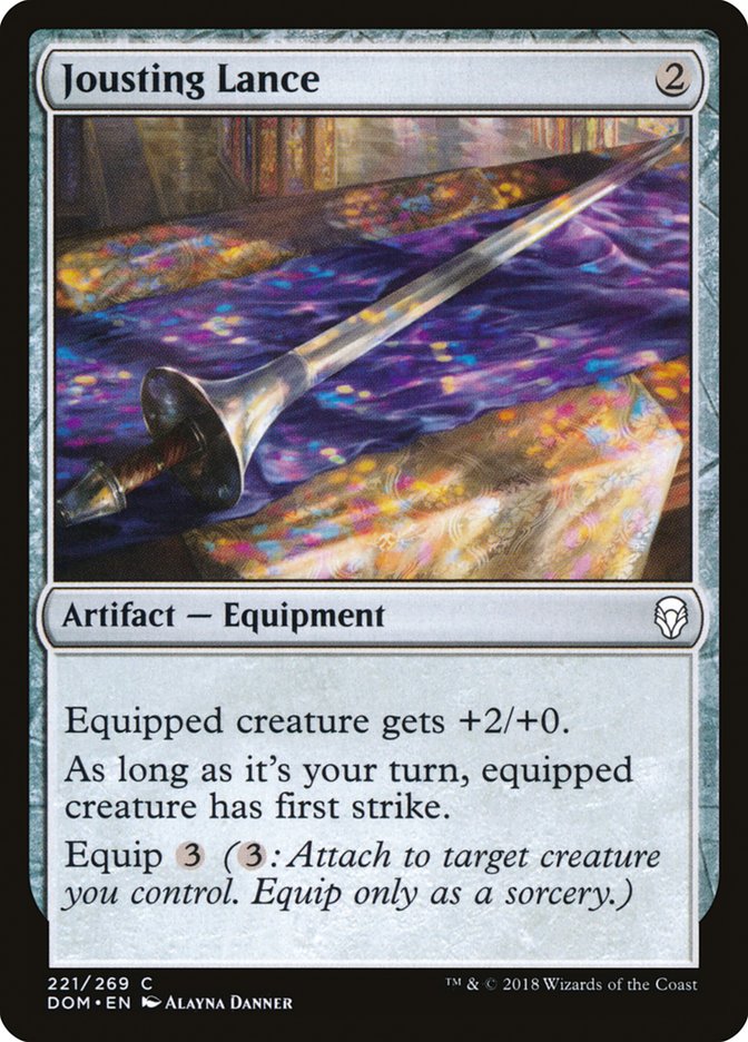 Jousting Lance [Dominaria] - Magic: The Gathering - Card Brawlers | Quebec | Canada |