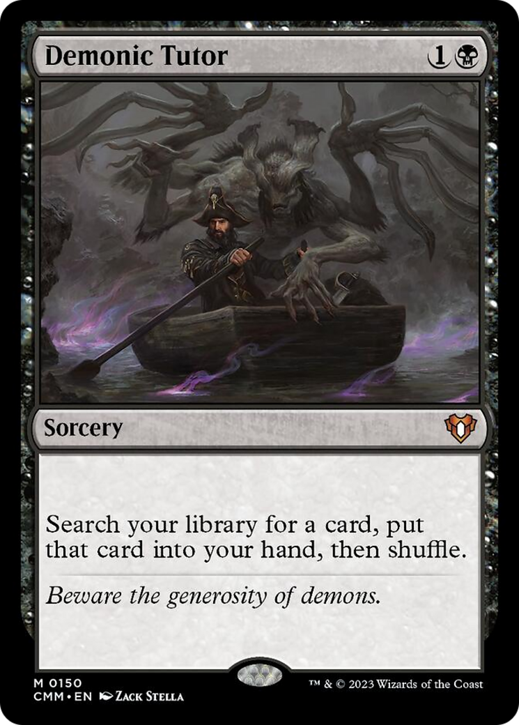 Demonic Tutor [Commander Masters] - Magic: The Gathering - Card Brawlers | Quebec | Canada |
