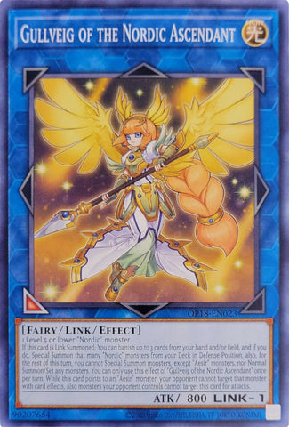 Gullveig of the Nordic Ascendant [OP18-EN023] Common - Yu-Gi-Oh! - Card Brawlers | Quebec | Canada |