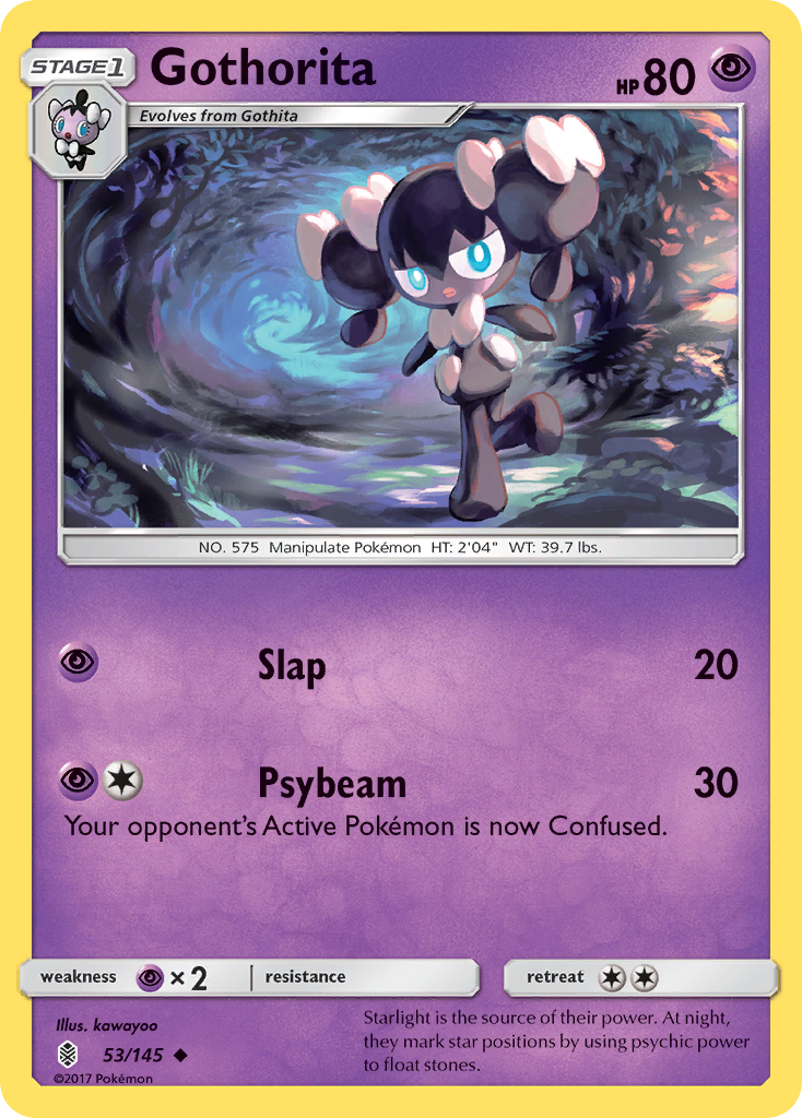 Gothorita (53/145) [Sun & Moon: Guardians Rising] - Pokémon - Card Brawlers | Quebec | Canada |