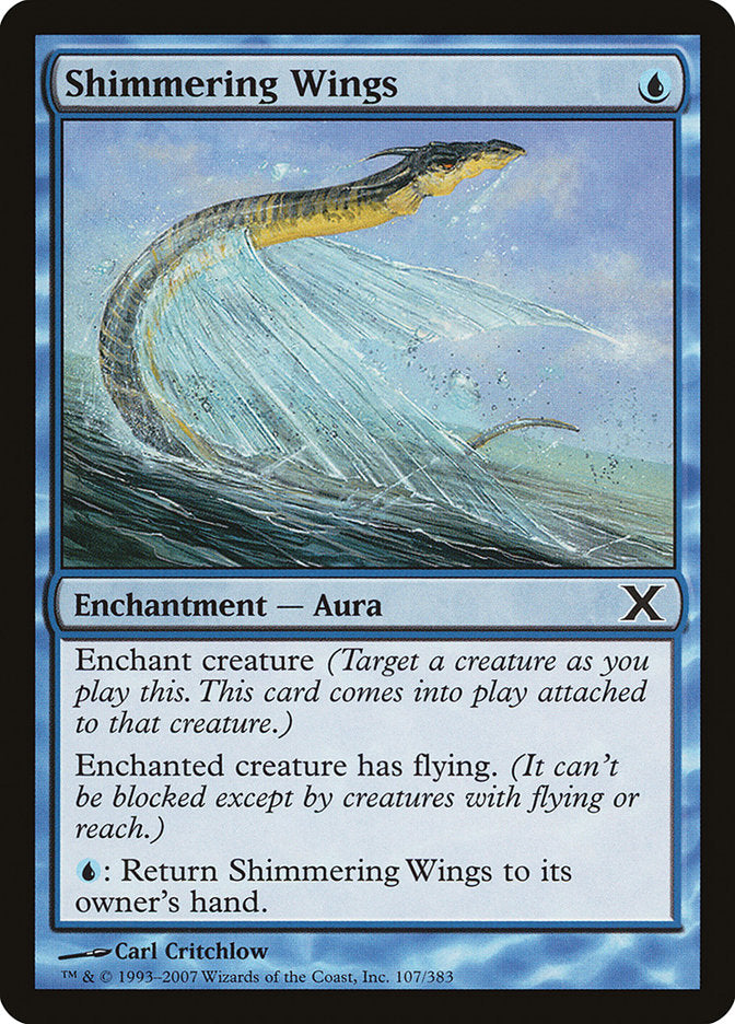 Shimmering Wings [Tenth Edition] - Magic: The Gathering - Card Brawlers | Quebec | Canada |