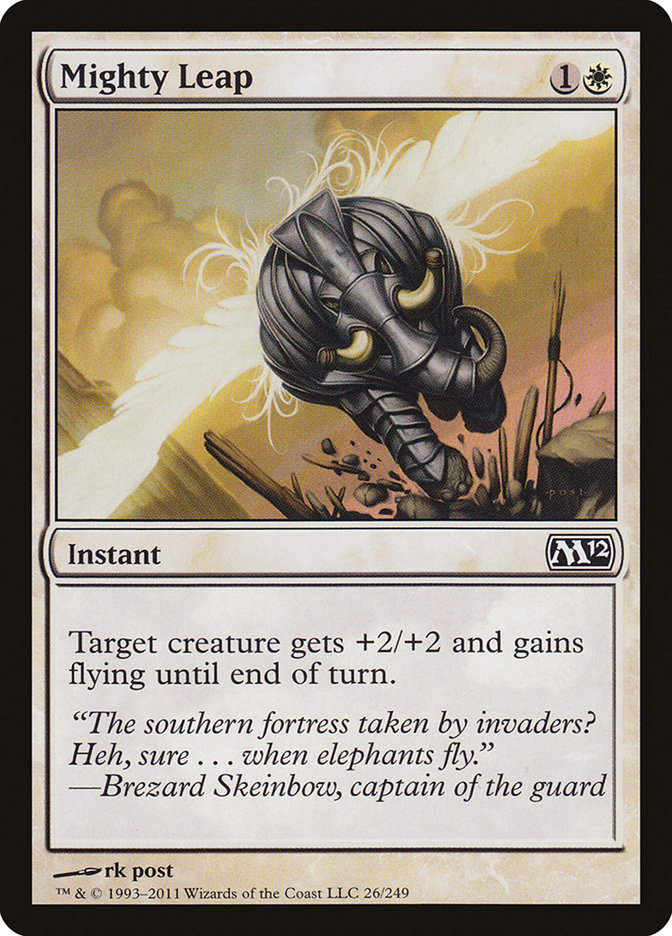 Mighty Leap [Magic 2012] - Magic: The Gathering - Card Brawlers | Quebec | Canada |