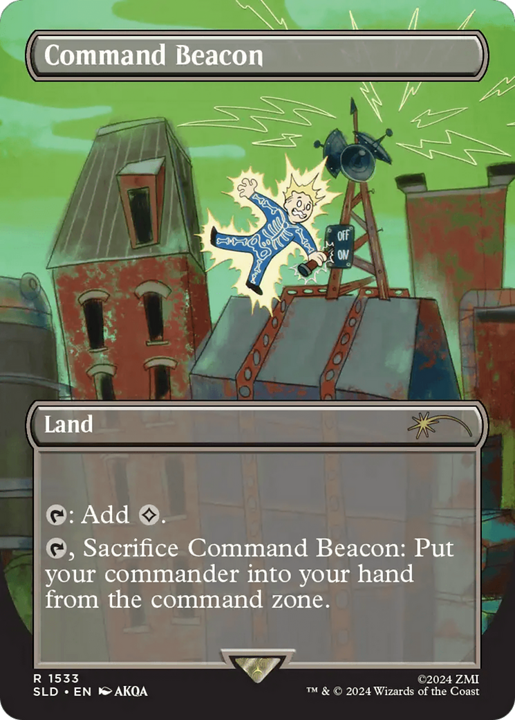 Command Beacon (Rainbow Foil) [Secret Lair Drop Series] - Magic: The Gathering - Card Brawlers | Quebec | Canada |