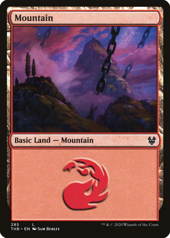 Mountain (285) [Theros Beyond Death] - Magic: The Gathering - Card Brawlers | Quebec | Canada |