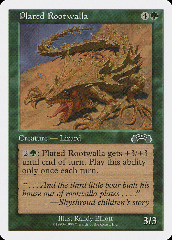 Plated Rootwalla [Battle Royale] - Magic: The Gathering - Card Brawlers | Quebec | Canada |