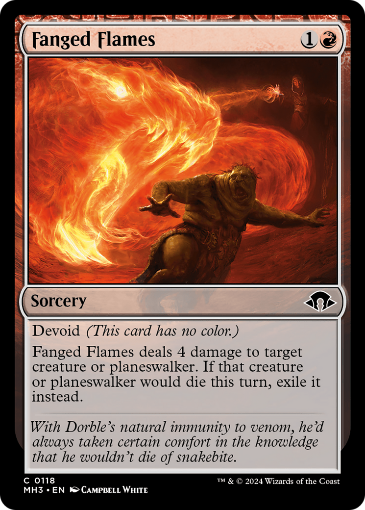 Fanged Flames [Modern Horizons 3] - Magic: The Gathering - Card Brawlers | Quebec | Canada |