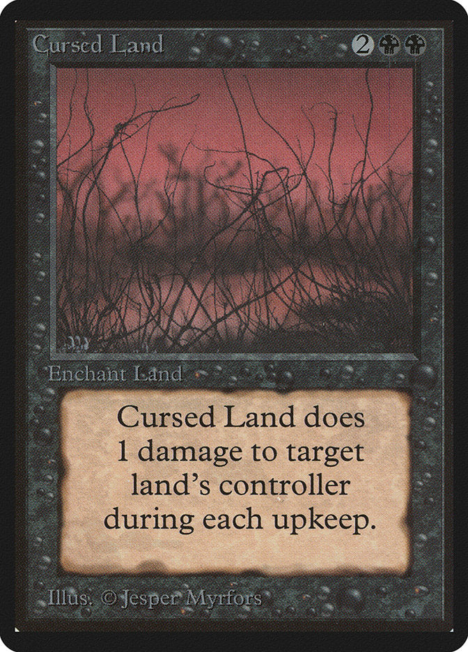 Cursed Land [Beta Edition] - Magic: The Gathering - Card Brawlers | Quebec | Canada |