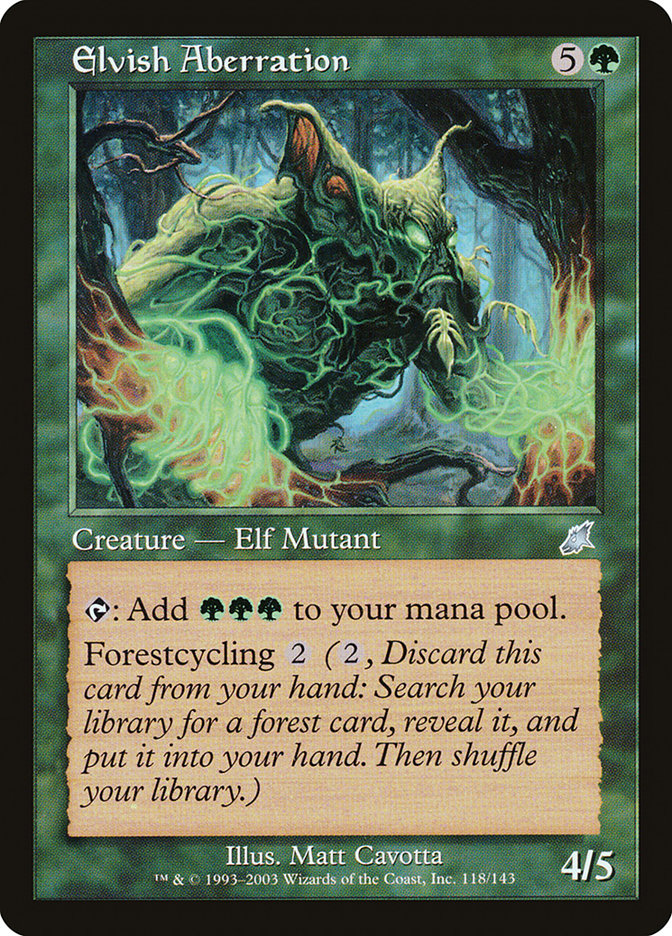 Elvish Aberration [Scourge] - Magic: The Gathering - Card Brawlers | Quebec | Canada |