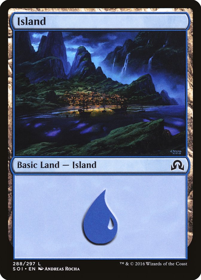 Island (288) [Shadows over Innistrad] - Magic: The Gathering - Card Brawlers | Quebec | Canada |