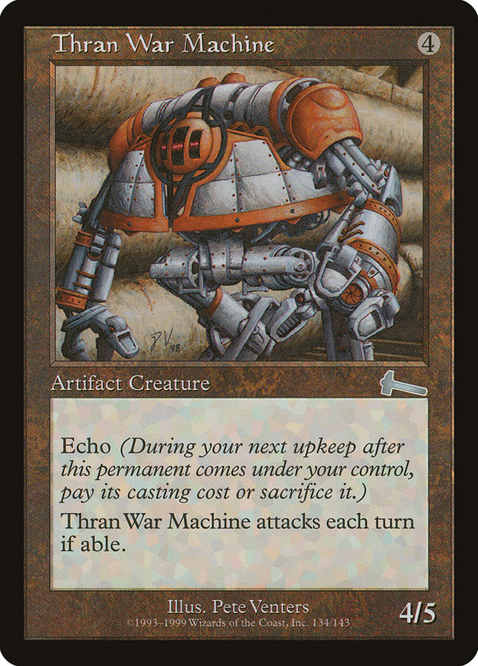 Thran War Machine [Urza's Legacy] - Magic: The Gathering - Card Brawlers | Quebec | Canada |