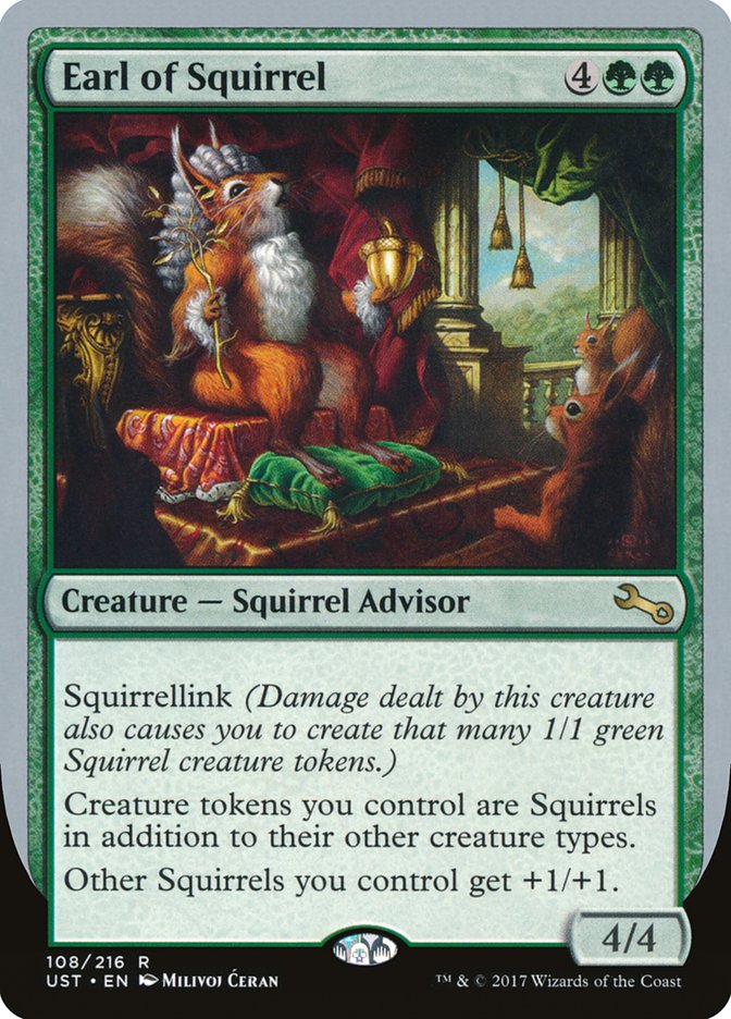 Earl of Squirrel [Unstable] - Magic: The Gathering - Card Brawlers | Quebec | Canada |
