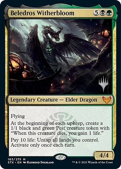 Beledros Witherbloom (Promo Pack) [Strixhaven: School of Mages Promos] - Magic: The Gathering - Card Brawlers | Quebec | Canada |