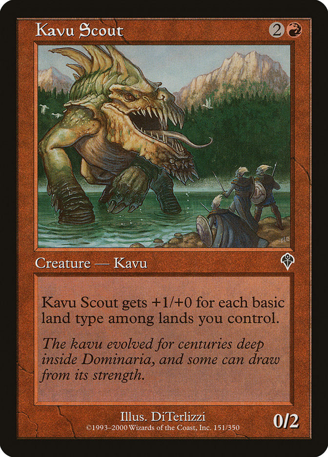 Kavu Scout [Invasion] - Magic: The Gathering - Card Brawlers | Quebec | Canada |